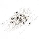 uxcell　ガラスヒューズ　ガラス　合金　AC　250V　12A　3.6x10mm　20個入り
