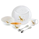 ニッコー 子供食器 アッコトト にこにこセット きりん 8200G-KS041C