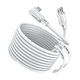 AMVR 5m L字型 Linkケーブル Quest 3/ Quest 3S/Quest 2/Pro/Pico 4に対応USB-Cケーブル、最大速度 5Gbps、USB 3.0 高速PCデータ転送 (5m) （USB A 3.1/ USB A 3.0 ポート以上に挿入してください）