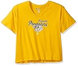 NHL Nashville Predators半袖VネックTシャツ、4 x、ネイビー