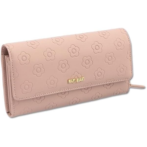 Amazon | Mary Quant マリークワント 財布 長財布 デイジーステッチ