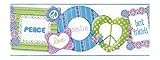 York Wallcoverings JE3593BDSMP Friends Forever Picture Perfect Frame Wallpaper Memo Sample, 8-Inch x