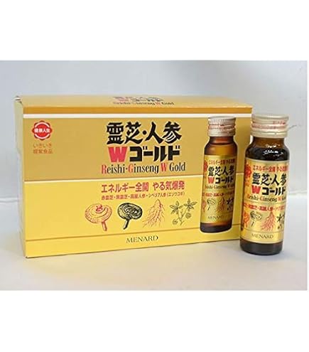 メナード 霊芝・人参Wゴールド 50ml×30 本 賞味期限2026.12.04 飲料：霊芝・人参Wゴールド - メナードの化粧品