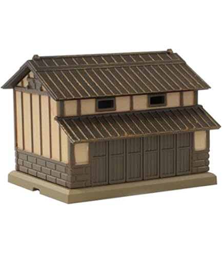 Amazon | ロクハン(Rokuhan) Zゲージ S028-1 瓦屋根納屋 | 鉄道模型 通販