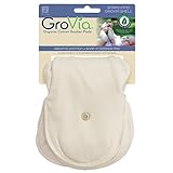GroVia Organic Cotton Soaker Pads - 2 Pack by GroVia [並行輸入品]