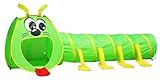 Big Mouth Caterpillar Tent 2pc Pop-up Children Play Tunnel Kids Discovery Station by POCO DIVO [並行輸入
