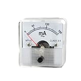 uxcell MP-45　 AC 0-150mA 測定　 アナログ電流計　電流計　パネルメーター　小型サイズ