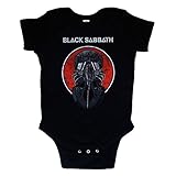 BLACK SABBATH - GAS MASK BABY ONESIE ブラック・サバス オフィシャル バンド チャイルド ベイビー トドラー ロンパース ベビー服