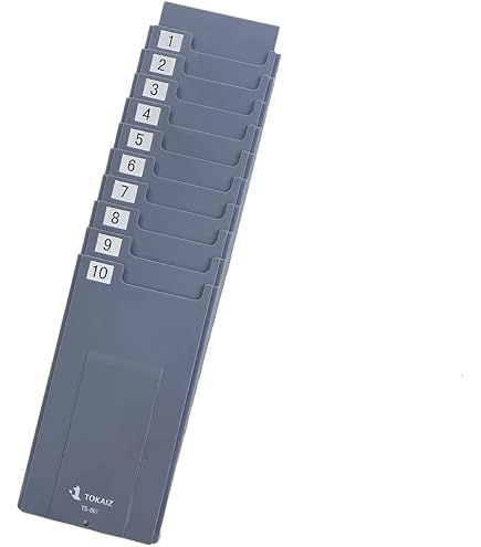 Amazon | TOKAIZ タイムカードラック TS-001 10枚差し カードラック