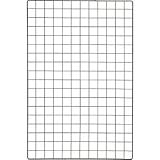 トラスコ中山(TRUSCO) 棚用ディスプレイネット 金具付 黒 600×900mm TN6009