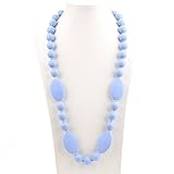 Consider It Maid Silicone Teething Necklace for Mom to Wear - FREE E-BOOK - BPA FREE and FDA Approve