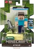 Mattel マインクラフト スティーブ フィギュア アクセサリー ポータルピース 約8.3cm [並行輸入品]