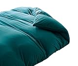 (セシール) cecile 掛け布団カバー マイクロフリース掛け布団カバー ターコイズブルー シングル CR-753 CR-753