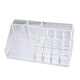 COKOOL 化粧品収納ボックス 透明プラスチック ホルダー 化粧 ジュエリー収納 口紅 ストレージ