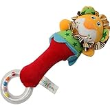 Babyfans Baby Kid Soft Animal Model Handbell Rattles Handle Developmental Toy [並行輸入品]