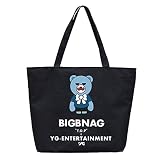 韓流グッズ 可愛 ファッション BIGBANG ビッグバン VIP GD MADE バッグ ハンドバッグ (ブラック(TOP))