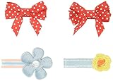 Angel's ribbon エンジェルズリボン(左右・フラワー2ケ入) ヘアクリップ セット 0才~ (AM-ATWIN009)