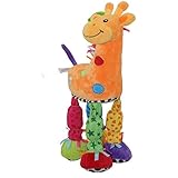 Babyfans新生児　ベビーカー おもちゃ　　ベビー&キッズ・音が鳴る　鈴入り ラトル　ベビー知育おもちゃ　　赤ちゃん玩具　誕生日　出産祝い ギフト・布のおもちゃ ・人形 子供向け　タイニースマート