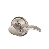 Schlage F170AVA619RH Avanti Right Hand Dummy Lever, Satin Nickel [並行輸入品]