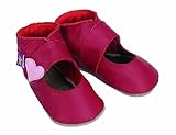 スターチャイルド ベビーシューズ メリーハート レッド 6-12ヶ月