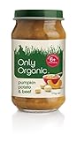 オンリーオーガニック ベビーフード 「かぼちゃとポテトとビーフのお食事」 離乳中期～ 170g×6ビンセット 通常納品書無し