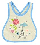 Taurau.C 防水 スタイ お食事エプロン ベビー キッズ バッククロススタイ Crisscross Bib　ビブ　よだれかけ プレゼント にも最適 (3枚セット)