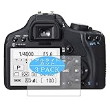 3枚 VacFun ブルーライトカット フィルム ， キヤノン Canon デジタル一眼レフカメラ EOS Kiss X2 向けの ブルーライトカットフィルム 保護フィルム 液晶保護フィルム（非 ガラスフィルム 強化ガラス ガラス ）