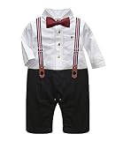 EIMEI タキシード フォーマル ロンパース スーツ 蝶ネクタイ スタイル 0歳 1歳 2歳 お誕生日 男の子 スーツ 子供服 ベビー服 新生児 幼児 出産祝い 撮影 記念日 70cm 80cm 9