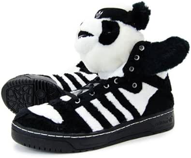 Amazon アディダス Js Panda Bear Jeremy Scott ジェレミースコット パンダ ベアー Black White Adidas アディダス スニーカー