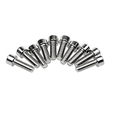 Fenteer ウォーターボトルホルダー　ボルトケージ　ネジ　10点パック　M5 * 15　六角ネジ