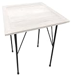 pf-037-w 60x60x73cm(pf-038脚付属) WHITE-WASH ダイニングテーブル テーブル 独り暮らし 2人 pf-037-w