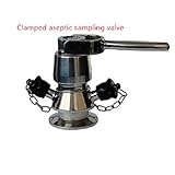316 Stainless Steel Sanitary Welded & Clamped Aseptic Sampling Sample Valve
