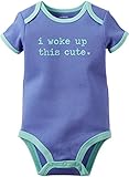 カーターズ Carter's ロンパース ボディスーツ 半袖 綿100% I Woke Up This Cute Bodysuit 3M (55-61cm)