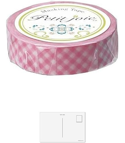 Amazon.co.jp: カモ井 マスキングテープ mt 1P ストライプギンガム