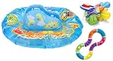 Munchkin Play 'n Pat Water Mat with Twisty Figure 8 and Teething Keys by Munchkin