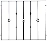 モダンエクステリアフェンス パラレル 1枚単品 幅90cm×高さ80cm IEF-QX001T