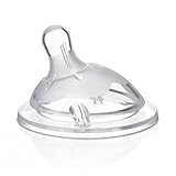 Chicco Natural Fit Angled Slow Flow Nipple 0 Months+ [並行輸入品]