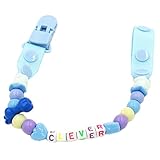 赤ちゃんのおしゃぶりリーシュコード/ケース特別おしゃぶりクリップおしゃぶりホルダーブルー賢いです