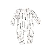 PER ベビー服　カバーオール　ロンパース　長袖　お部屋着　女の子　男の子　矢印　コットン　柔らかい　快適 (M)