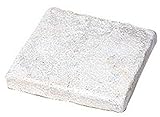 天然大理石トラバーチン+300×300×30mm+4枚セット+ホワイト