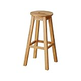 ハイスツール バースツール カウンタースツール ラウンド 円形 丸型 椅子 いす 高さ70cm 木製 天然木 北欧 シンプル おしゃれ カフェ テラス 店舗 (丸スツール)