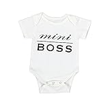 Lutents ベビー服 ロンパース カバーオール 半袖 MINI BOSS 女の子 男の子 カジュアル 快適 着心地良い 歩行服 パジャマ 新生児 出産祝いプレゼント 可愛い オシャレ