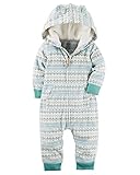カーターズ Carter's フード付き フリース カバーオール & ベビー・デポ モスリン ウォッシュクロス Hooded Fleece Jumpsuit 6M (61-67cm) [並行輸入品]