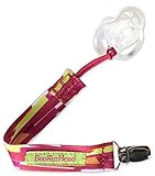 BooginHead PaciGrip Soothie & Pacifier Clip with Bonus Re-Usable Steam Sterilizer Bag for Pacifiers,