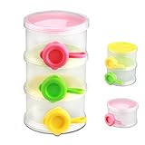 KAYEAR Portable Baby Milk Powder Dispenser / Food Distributor Three - Chamber by KAYEAR