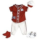 輸入アドラベビードール赤ちゃんリアル Adora 18" Clothing- Fashion Sports Softball, Fits 18" American Girl Dolls and Mor
