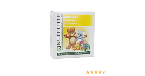 Amazon アムウェイ Amway ニュートリキッズ トリプルバランス 1150j ニュートリライト ニュートリキッズ ドラッグストア