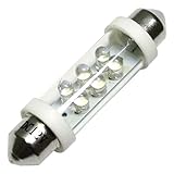 Eiko LED-12-FESTOON-W Festoon 6 LED Halogen Bulb 12V White [並行輸入品]