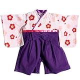 【ＮＥＷはかまオール】371031 (80cm, パープル紫)