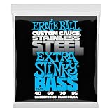 【正規品】 ERNIE BALL 2845 ベース弦 (40-95) STAINLESS EXTRA SLINKY BASS ステンレス・エクストラ・スリンキー・ベース